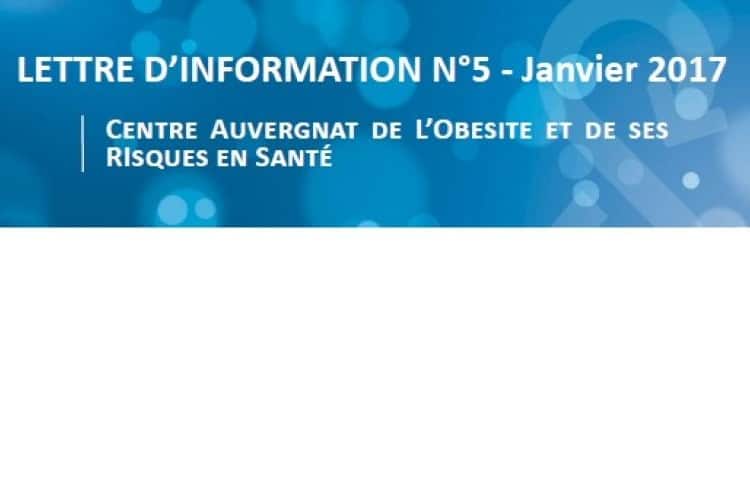 5ème lettre d’information CALORIS