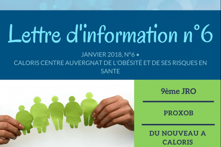 6ème Lettre d’information CALORIS