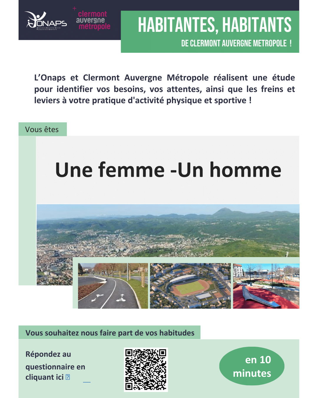 Diag’ACT FEM’ACT Cities – Clermont Auvergne Métropole / Onaps
