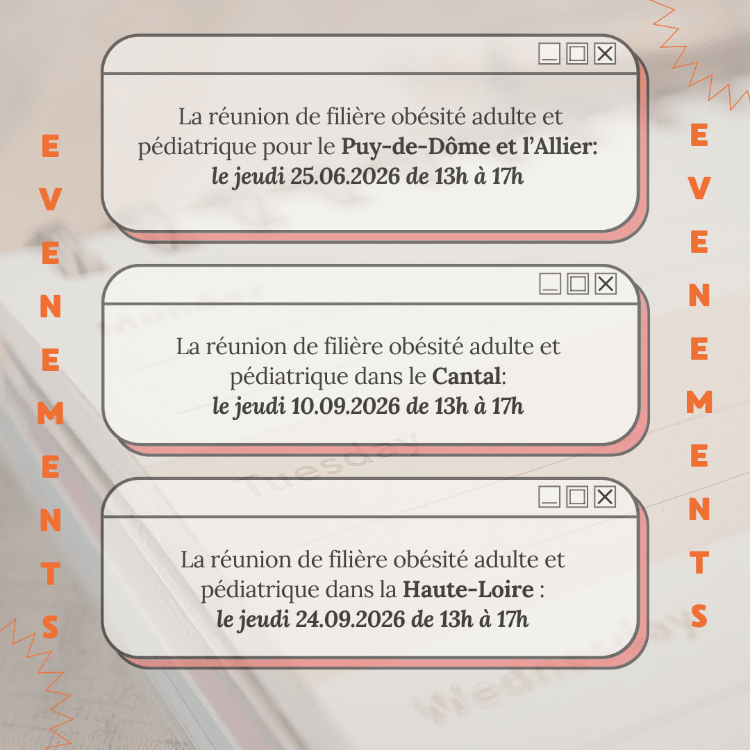 Réunions de filière obésité